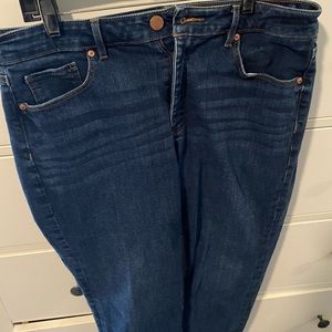 NWOT Loft curvy skinny jeans